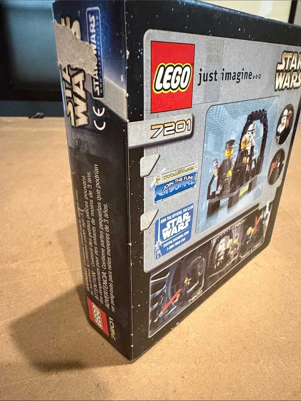 LEGO Star Wars Final Duel II-Unopened. Box is creased. Small tear on box. Photos